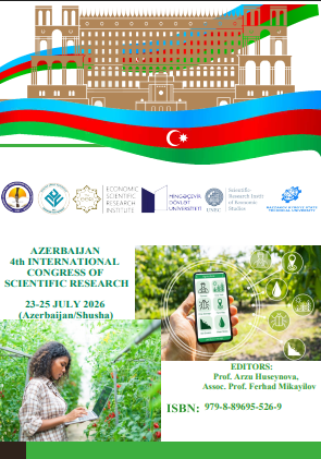 AZERBAIJAN 4th INTERNATIONAL CONGRESS OF  SCIENTIFIC RESEARCH, PROCEEDINGS BOOK